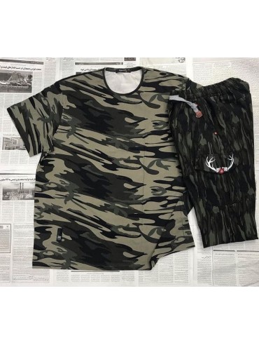 ست تیشرت و اسلش کد 178